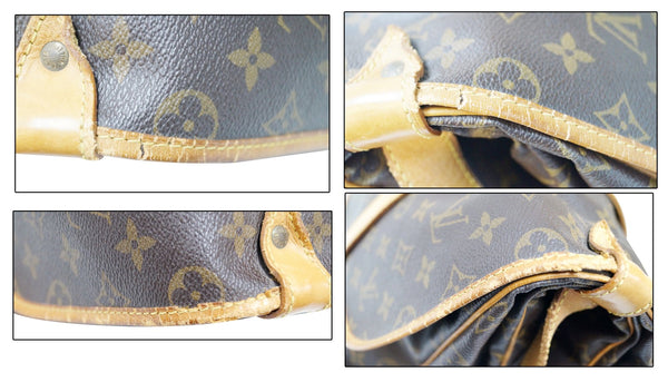 LOUIS VUITTON Monogram Canvas Saumur 43 Shoulder Bag