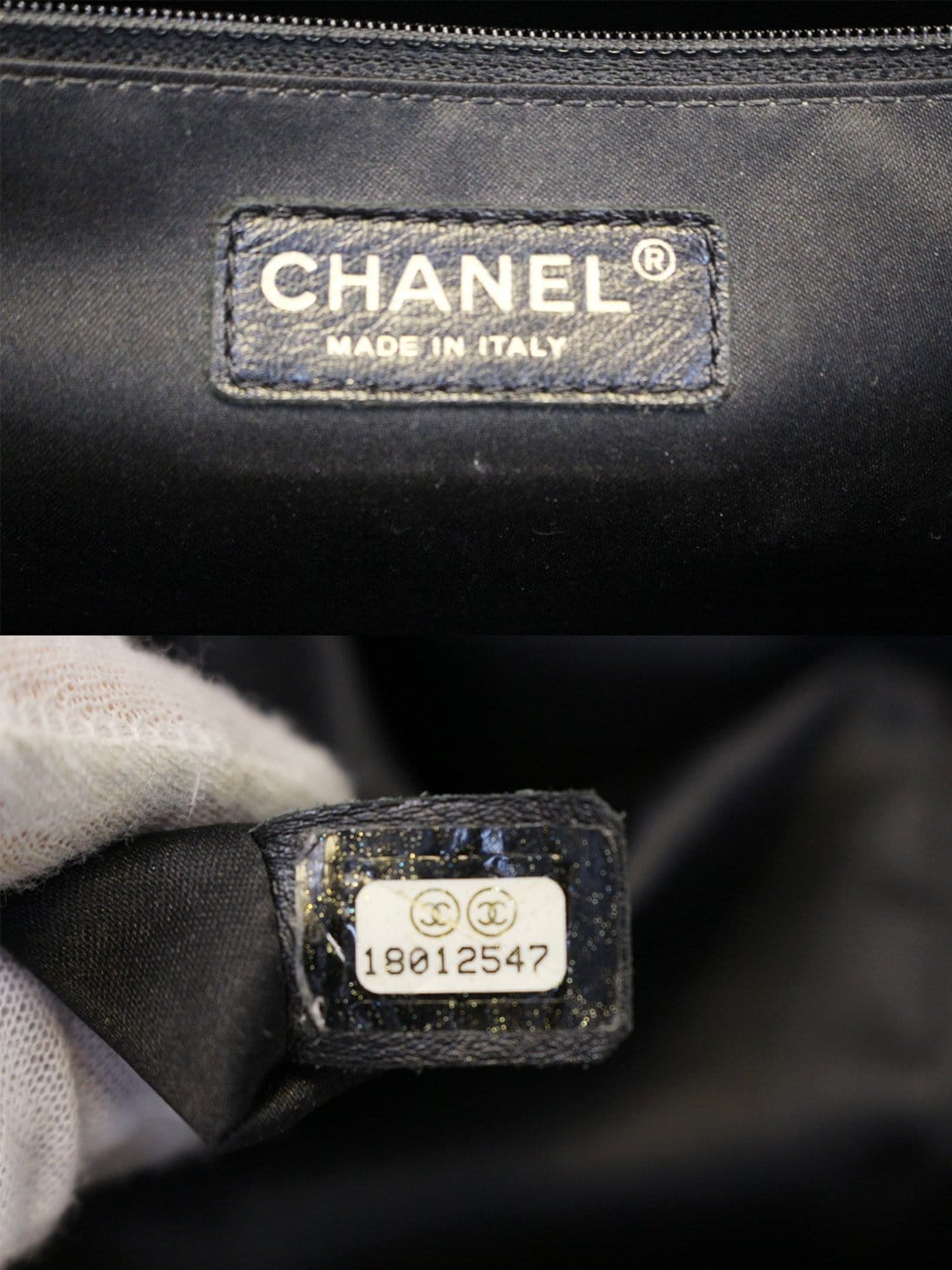 CHANEL Grand Shopping Tote (GST) Caviar Leather Black  SHW_Chanel_BRANDS_MILAN CLASSIC Luxury Trade Company Since 2007