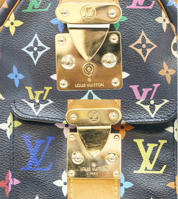 LOUIS VUITTON Monogram Multicolor Speedy 30 Satchel Bag