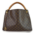 Louis Vuitton Artsy MM Monogram Canvas Tote Handbag Bag