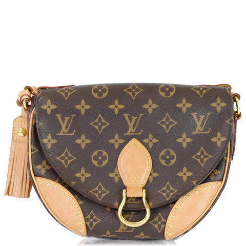 LOUIS VUITTON Saint Cloud NM Monogram Canvas Crossbody Bag Brown