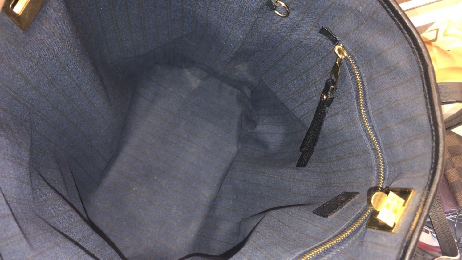 Louis Vuitton - Eggplant Leather Embossed Citadine Tote Bag – Current  Boutique