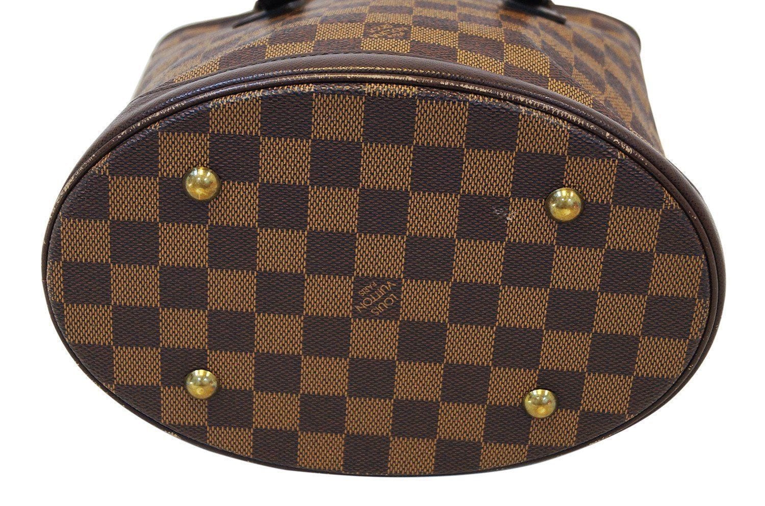 Authentic Louis Vuitton Damier Marais Bucket Shoulder Tote Bag N42240 LV  J4664