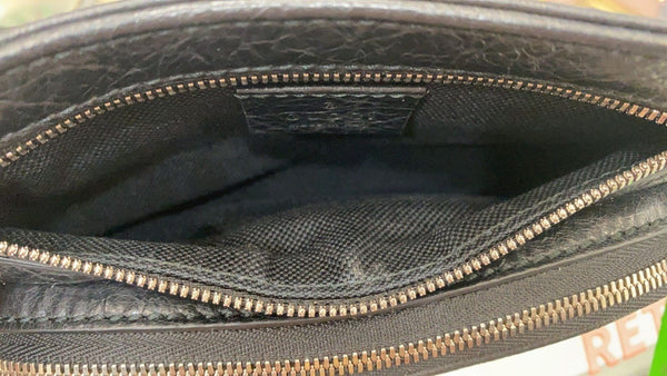 GUCCI Morpheus GG Interlocking Logo Leather Belt Bag Black 575857 - 25% OFF