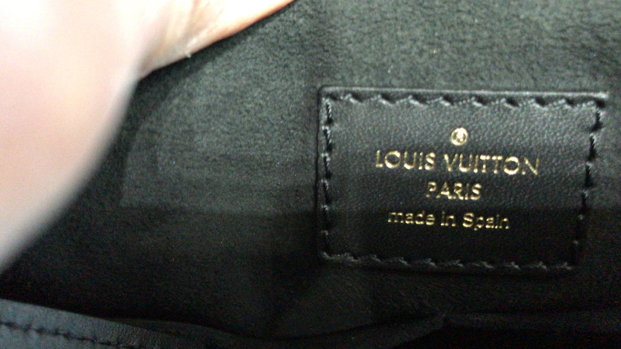 Louis Vuitton Soufflot Tote Monogram Canvas with Leather MM Noir