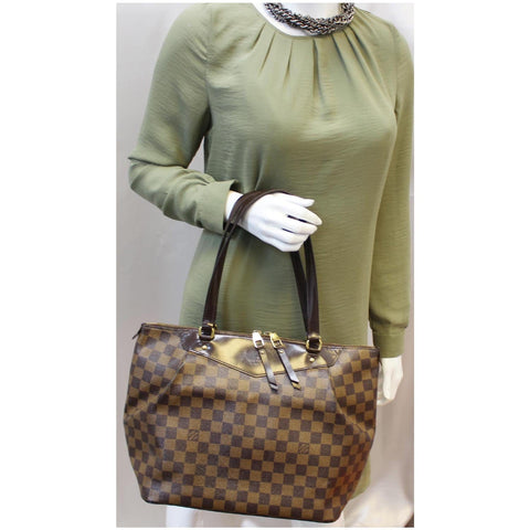 Louis Vuitton Westminster GM Damier Ebene Hand Bag