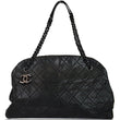 Chanel Just Mademoiselle Maxi Iridescent Leather - Front View