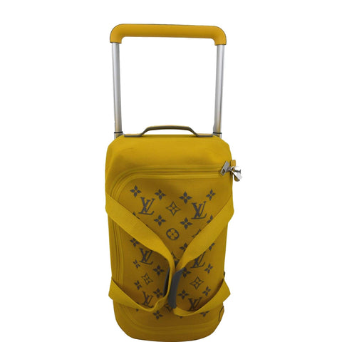 LOUIS VUITTON Horizon Soft Duffle 55 Other Monogram Canvas Travel Bag Yellow