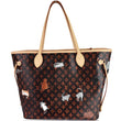 LOUIS VUITTON Catogram Neverfull MM Tote Shoulder Bag