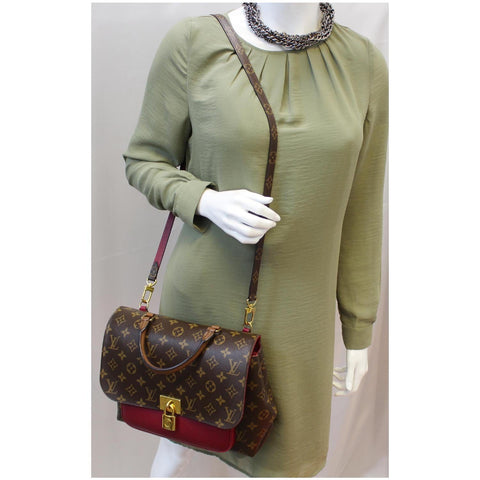 LOUIS VUITTON Marignan Monogram Canvas Messenger Shoulder Bag-US