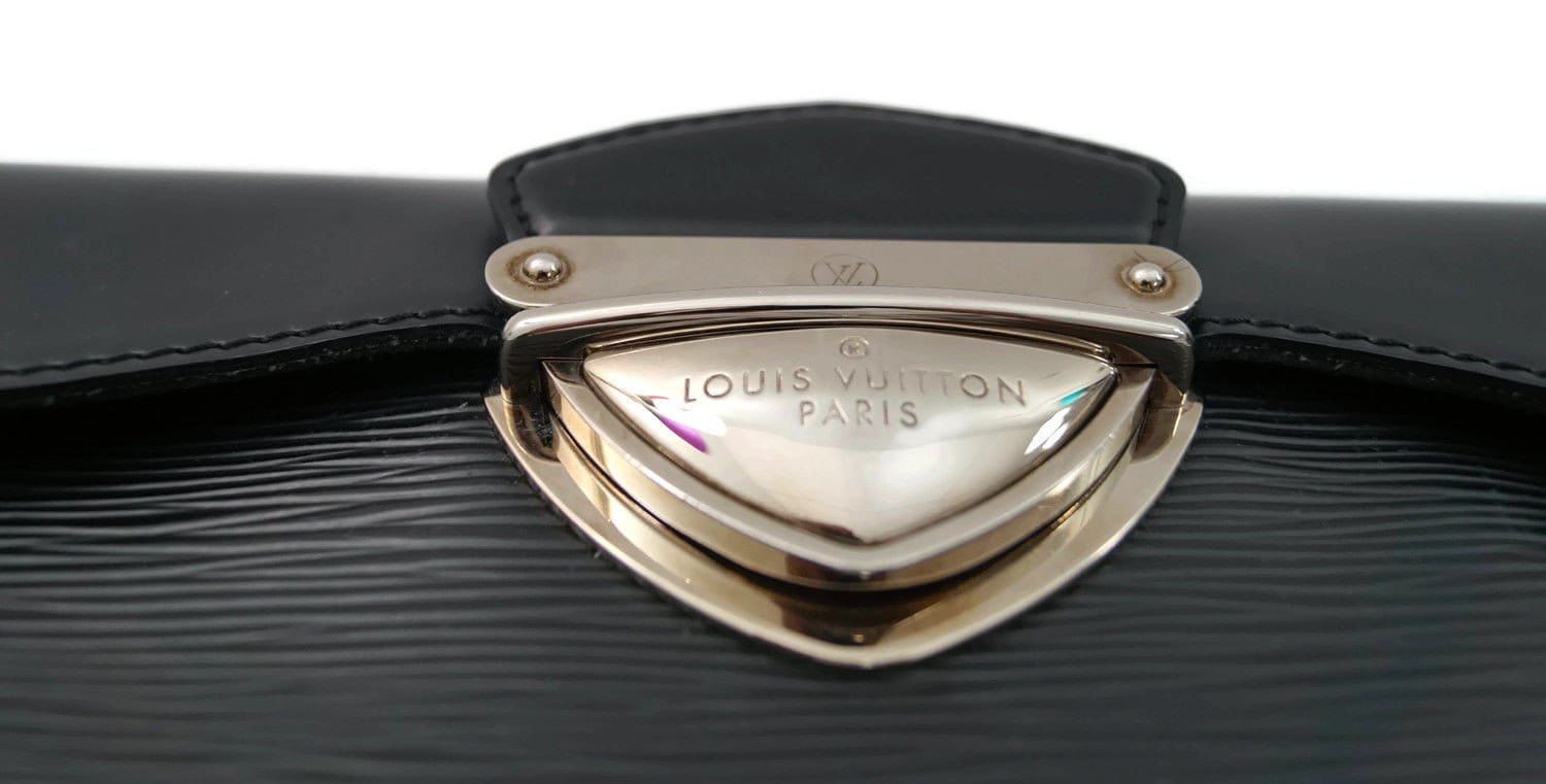 Louis Vuitton Louis Vuitton Joey Black Electric Epi Leather Wallet