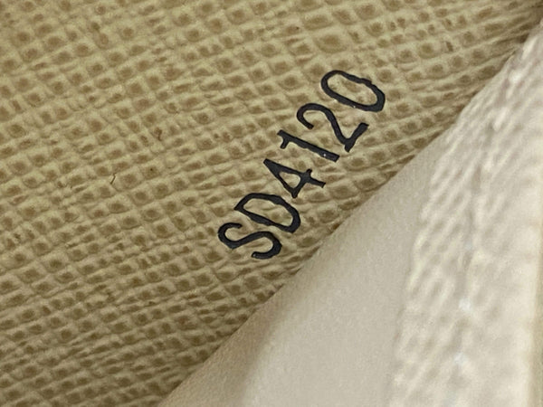 Louis Vuitton Damier Azur Zippy Long Wallet Women White - lv code SD4120