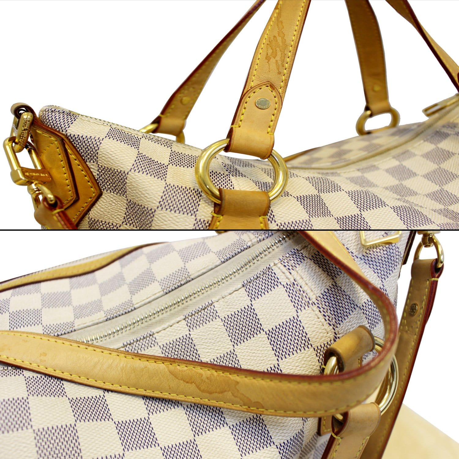 Louis Vuitton, an 'Evora' damier azur handbag, 2011. - Bukowskis