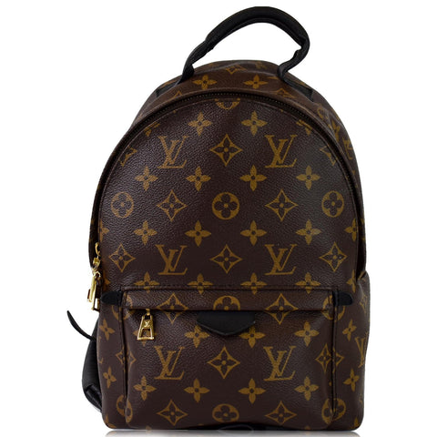 LOUIS VUITTON Palm Springs PM Monogram Canvas Backpack Brown - 15% OFF