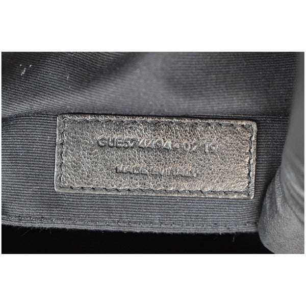 YVES SAINT LAURENT Lou Camera Monogram Leather Shoulder Bag Red