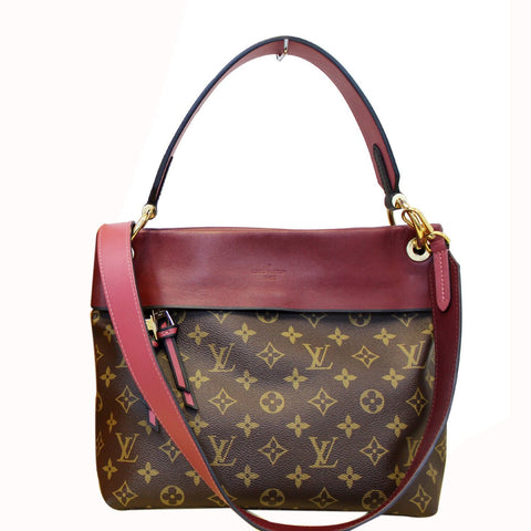 LOUIS VUITTON Tuileries Besace Monogram Canvas Shoulder Bag Rose Bruyere