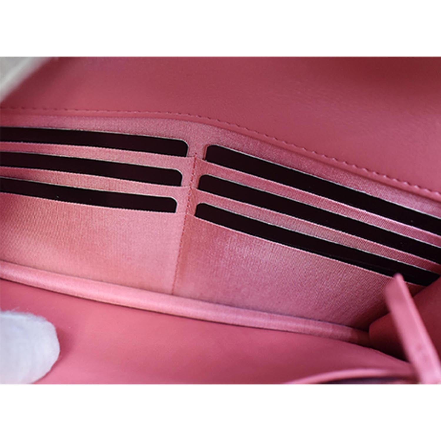 Chanel Chain Wallet Shoulder Bag(Pink)