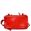 GIVENCHY Mini Pandora Leather Crossbody Bag Red