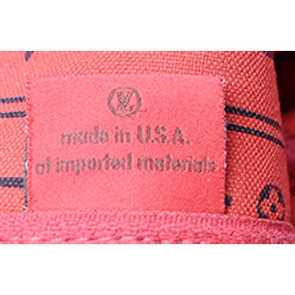 LOUIS VUITTON Neverfull MM Damier Ebene Tote Bag Brown