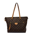 LOUIS VUITTON Iena MM Monogram Canvas Shoulder Bag Brown