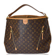LOUIS VUITTON Delightful GM Monogram Canvas Shoulder Bag Brown