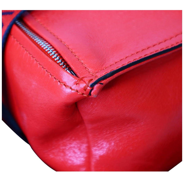 GIVENCHY Mini Pandora Leather Crossbody Bag Red