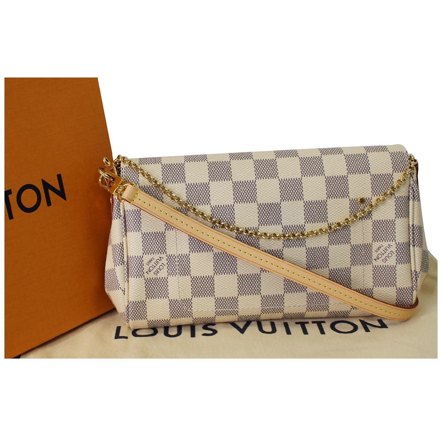 Louis Vuitton Damier Azur Favorite Pm - For Sale on 1stDibs