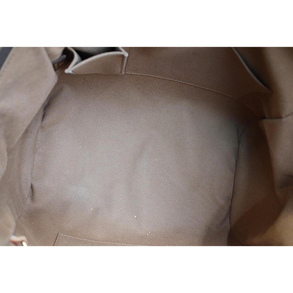 LOUIS VUITTON Tivoli GM Monogram Canvas Satchel Bag Brown