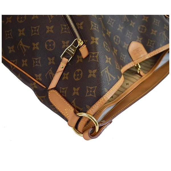 LOUIS VUITTON Delightful GM Monogram Canvas Shoulder Bag Brown
