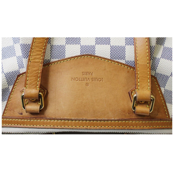 Leather Lv Siracusa GM Damier Azur Shoulder Bag 