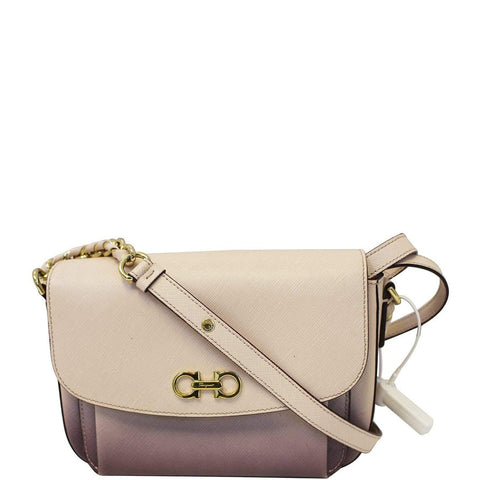 SALVATORE FERRAGAMO Gancio Logo Sandrine Crossbody Flap Bag - Last Call