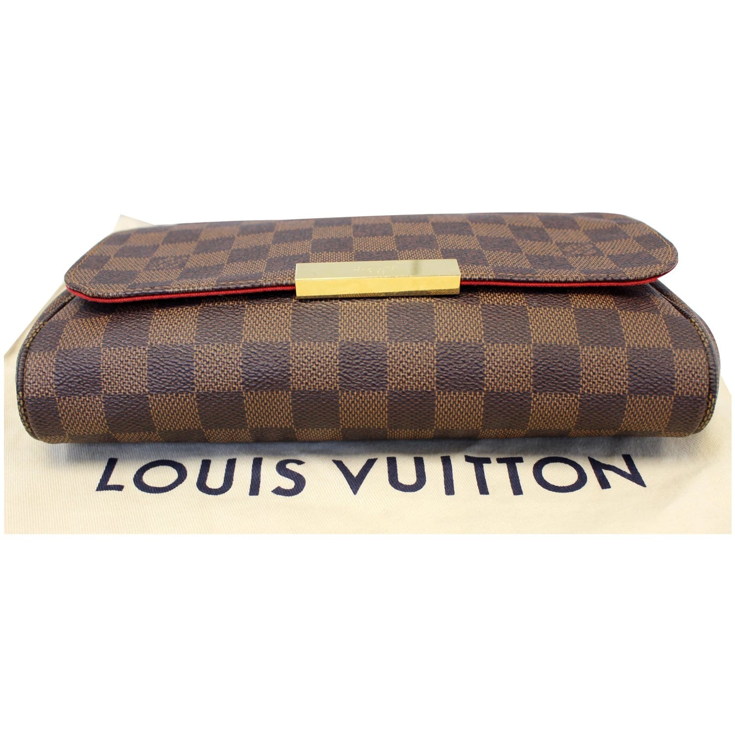 🔥NEW LOUIS VUITTON Favorite MM Damier Ebene Pochette Crossbody Bag ❤️RARE  GIFT!