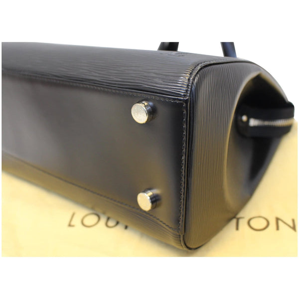 LOUIS VUITTON Brea GM Epi Leather Satchel Bag Black