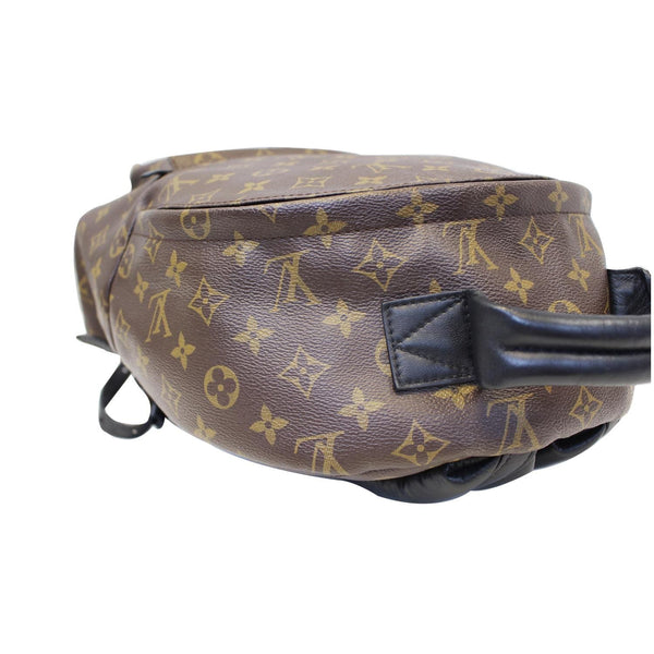 LOUIS VUITTON Palm Springs MM Monogram Canvas Backpack Bag Brown