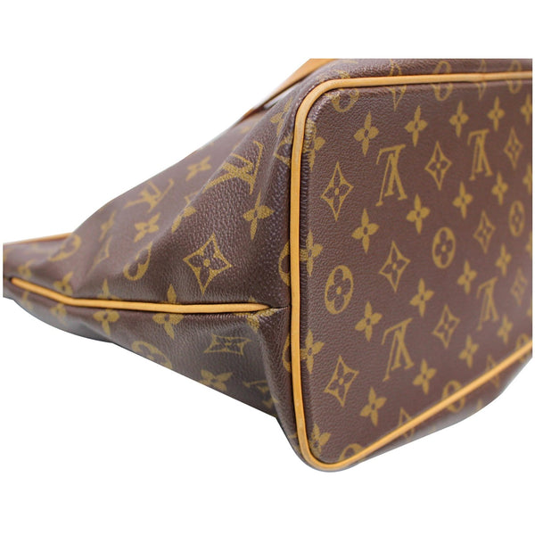 LOUIS VUITTON Palermo PM Monogram Canvas Shoulder Bag Brown