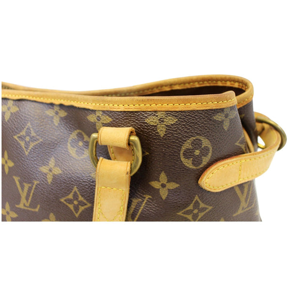 LOUIS VUITTON Batignolles Horizontal Monogram Canvas Shoulder Bag Brown