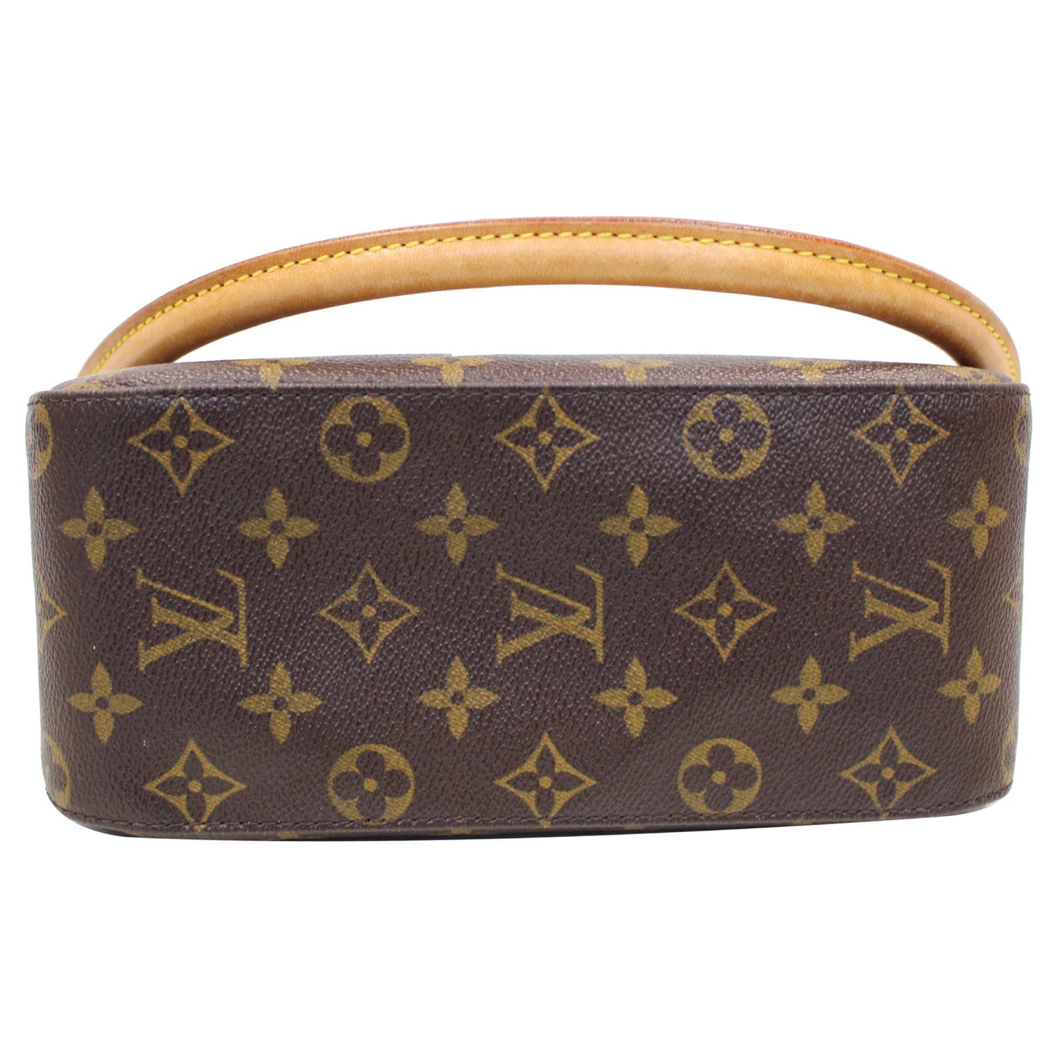 Louis Vuitton Looping MM Women's Shoulder Bag M51146 Monogram Ebene (Brown)