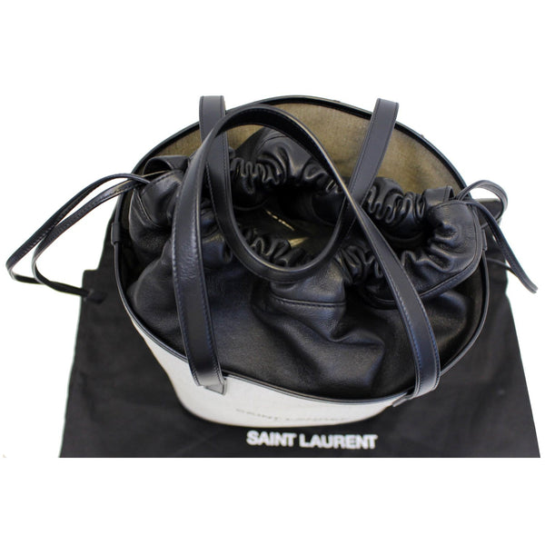 Yves Saint Laurent Teddy Drawstring Tote bag - straps