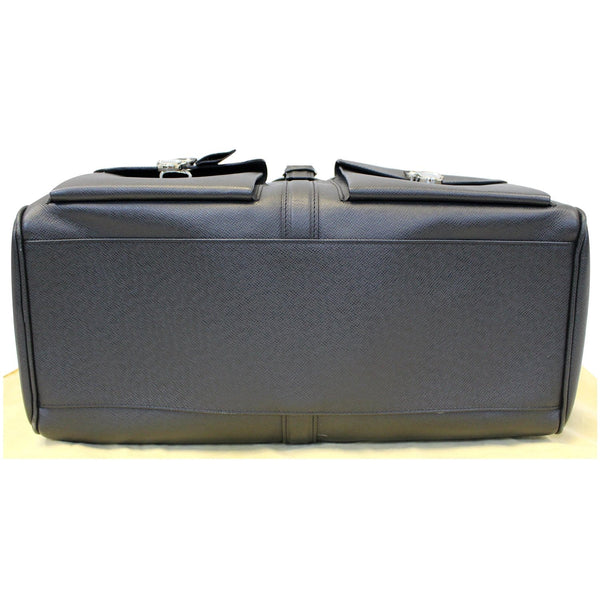 LOUIS VUITTON Ivan Taiga Leather Carry On Travel Bag Ardoise