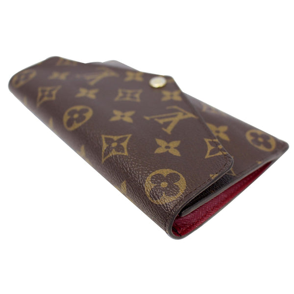 LOUIS VUITTON Jeanne Monogram Canvas Wallet Fuchsia-US