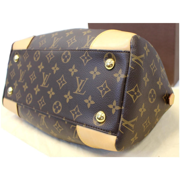 LOUIS VUITTON Segur Monogram Canvas Shoulder Handbag Brown-US