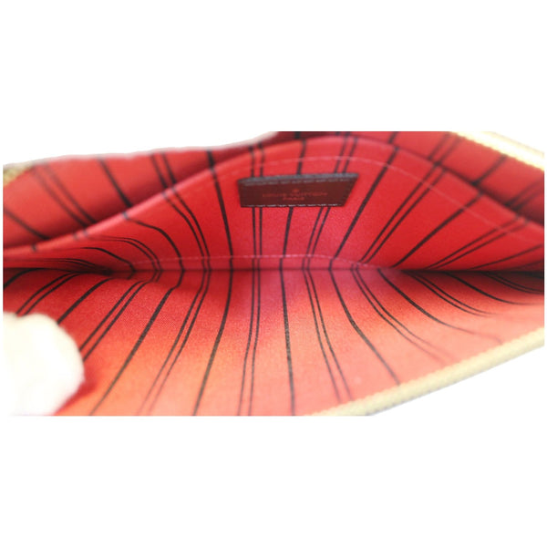 LOUIS VUITTON Pochette Wristlet Pouch Damier Ebene Neverfull GM-US