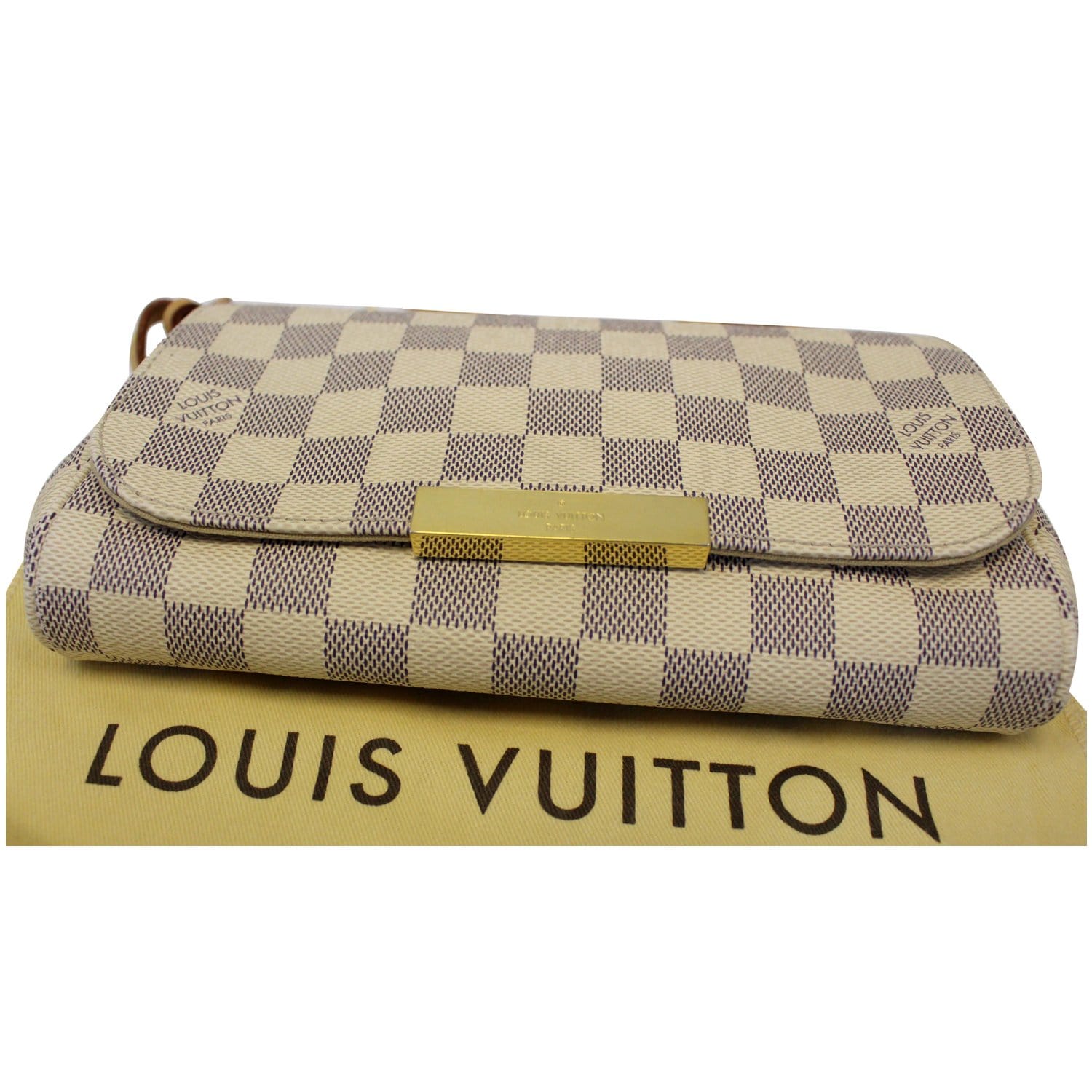 LOUIS VUITTON Favorite PM Damier Azur Crossbody Bag-US