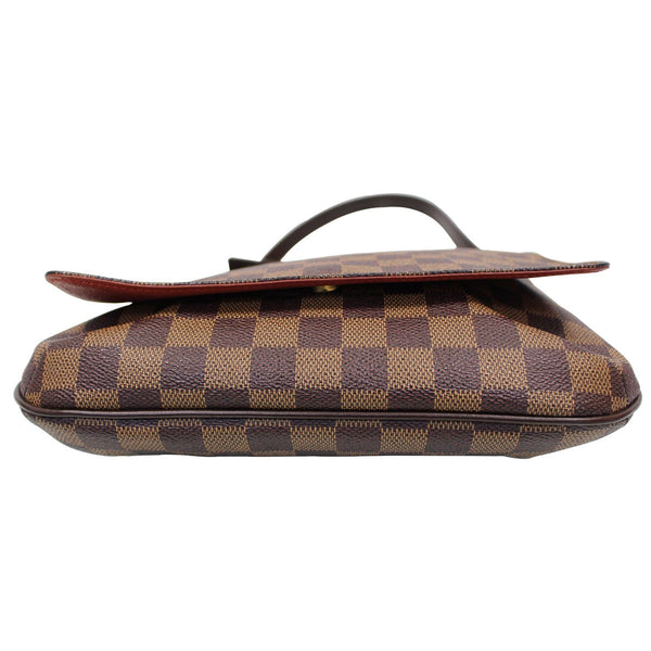 LOUIS VUITTON Musette Tango Long Strap Damier Ebene Crossbody Bag Brown