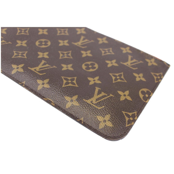 Louis Vuitton Neverfull MM Pouch Wristlet Pochette - corner