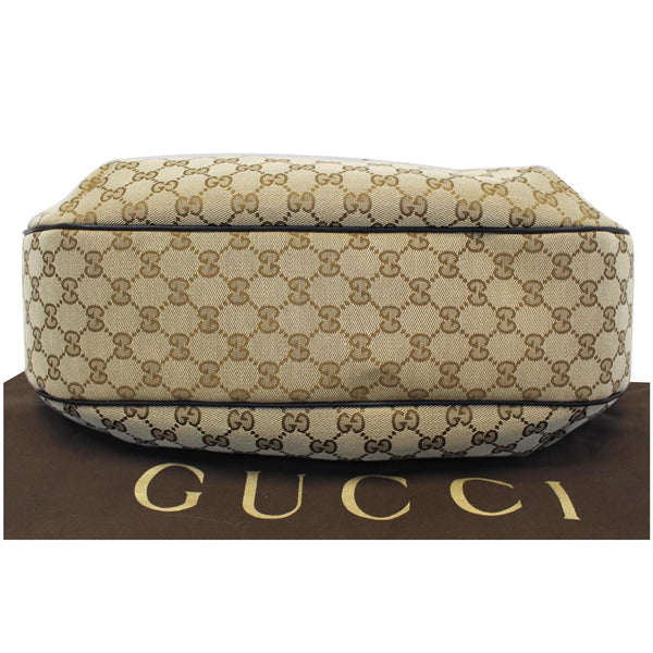 GUCCI New Ladies Web GG Canvas Large Hobo Bag Beige 233604-US