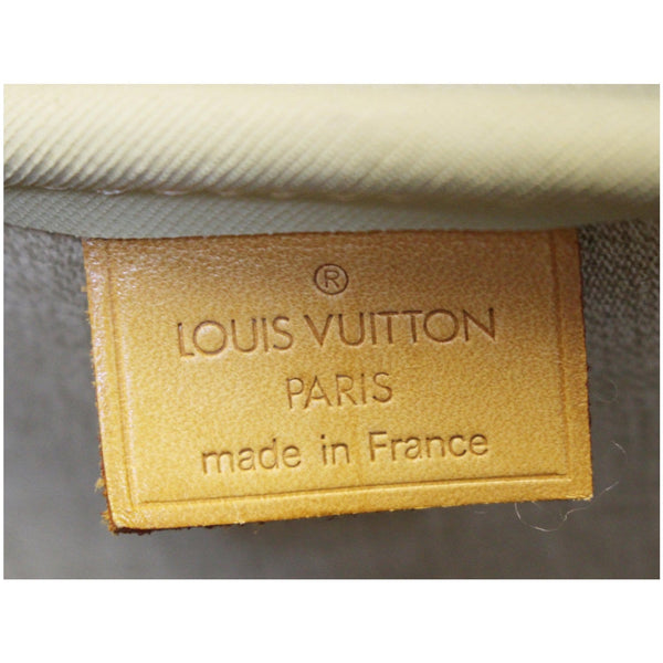 Louis Vuitton Deauville Monogram Canvas Boston Bag logo