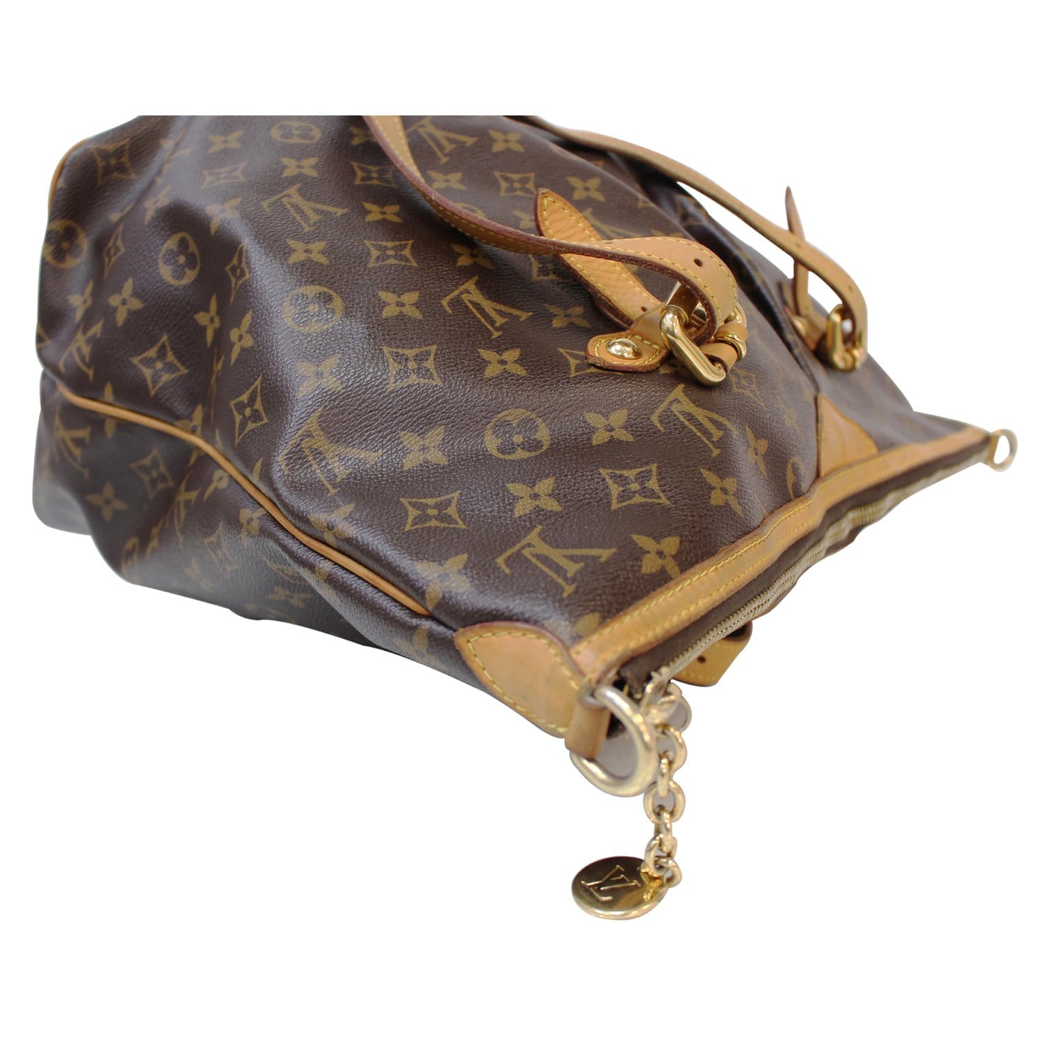 Louis Vuitton - Authenticated Palermo Handbag - Synthetic Brown for Women, Very Good Condition