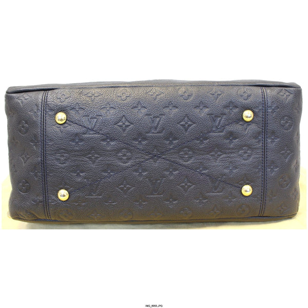 Louis Vuitton Artsy MM Blue Empreinte Infini Monogram Shoulder Bag-US