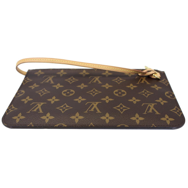 LOUIS VUITTON Pochette Wristlet Pouch Monogram Canvas Neverfull MM/GM Brown-US
